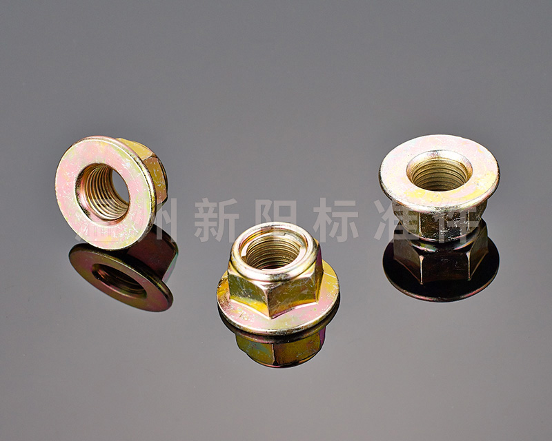 -6187 鐵片鎖緊 -6187壓三點鎖緊 -非標(biāo)螺母 -彩鋅 -藍(lán)白鋅