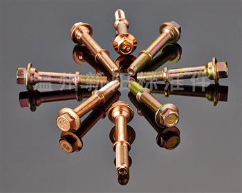 -外六角法蘭螺栓 -8.8級- 彩鋅-非標(biāo)螺栓 -排氣管法蘭螺栓